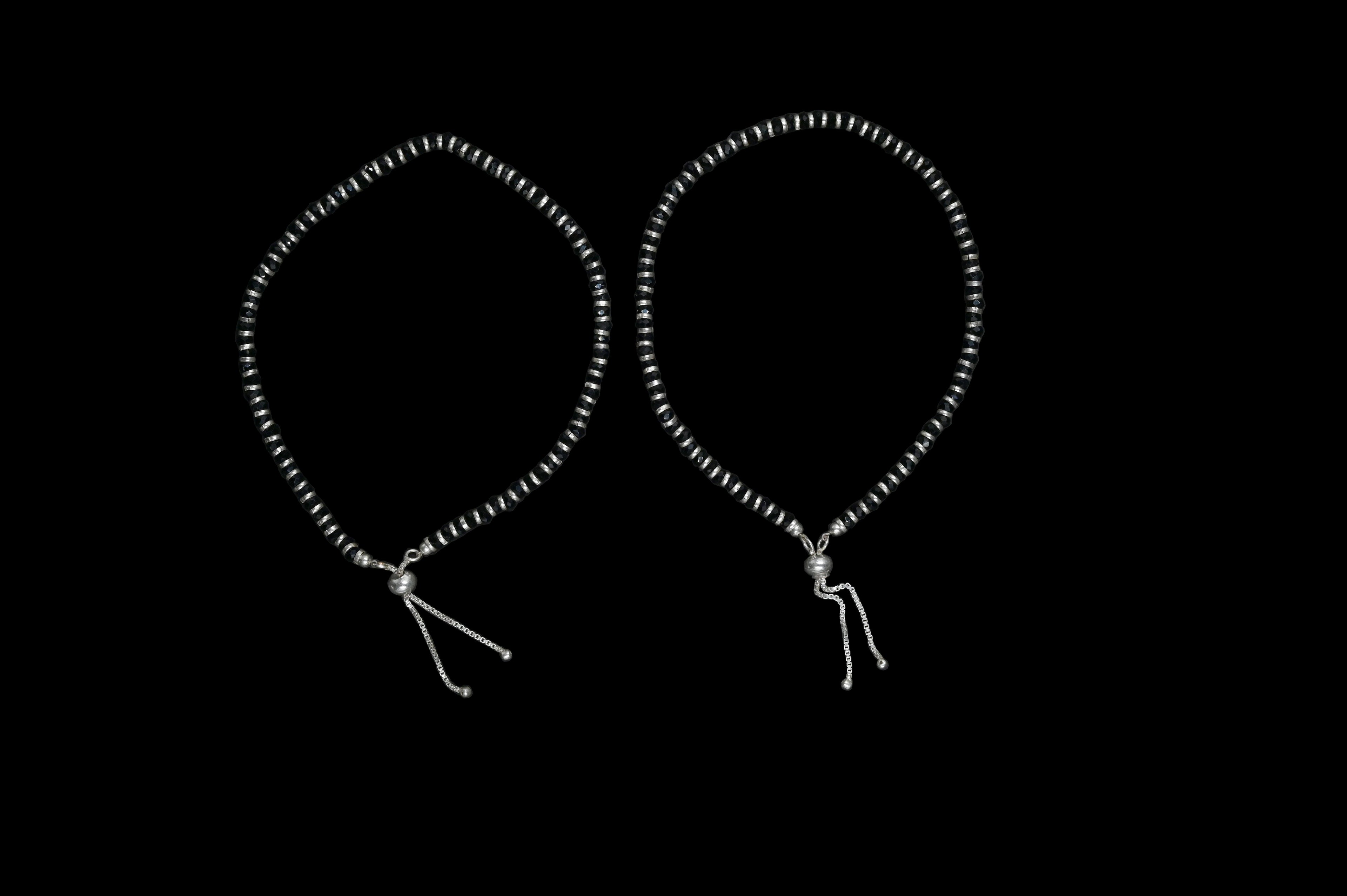 Pure 925 Sterling Silver Nazariya Anklet Payal