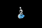 Swan Blue Pendant
