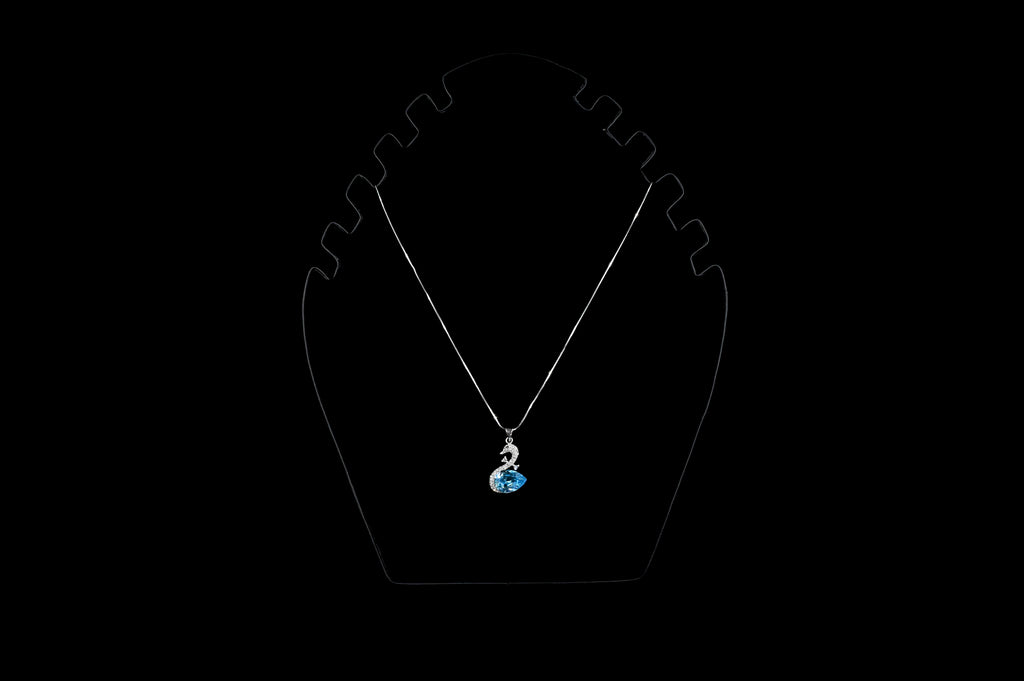 Swan Blue Pendant