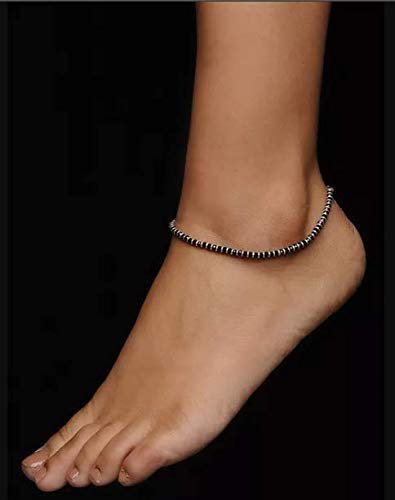 Pure 925 Sterling Silver Nazariya Anklet Payal