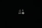 Damroo (Damru) Earring Studs for Men & Women/Girls