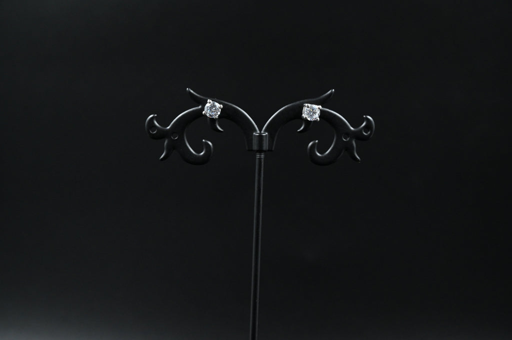 Zirconia Plain Stud