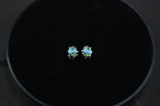 925 Sterling Silver flower Pendant Earring Handcrafted Jewellery Set