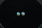 925 Sterling Silver flower Pendant Earring Handcrafted Jewellery Set