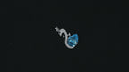 Swan Blue Pendant